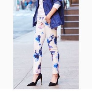 Banana republic watercolor floral pant